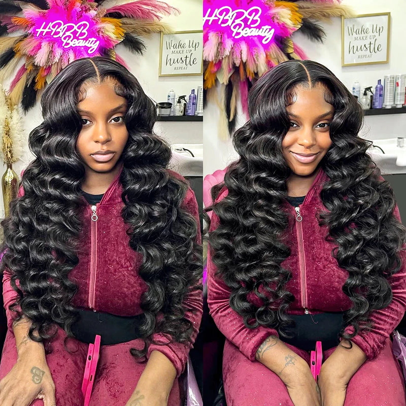 Addictive 30 34 Inch Loose Wave Human Hair Bundles Brazilian Curly 3 4 Bundles Raw Hair Extensions Double Weft Wholesale